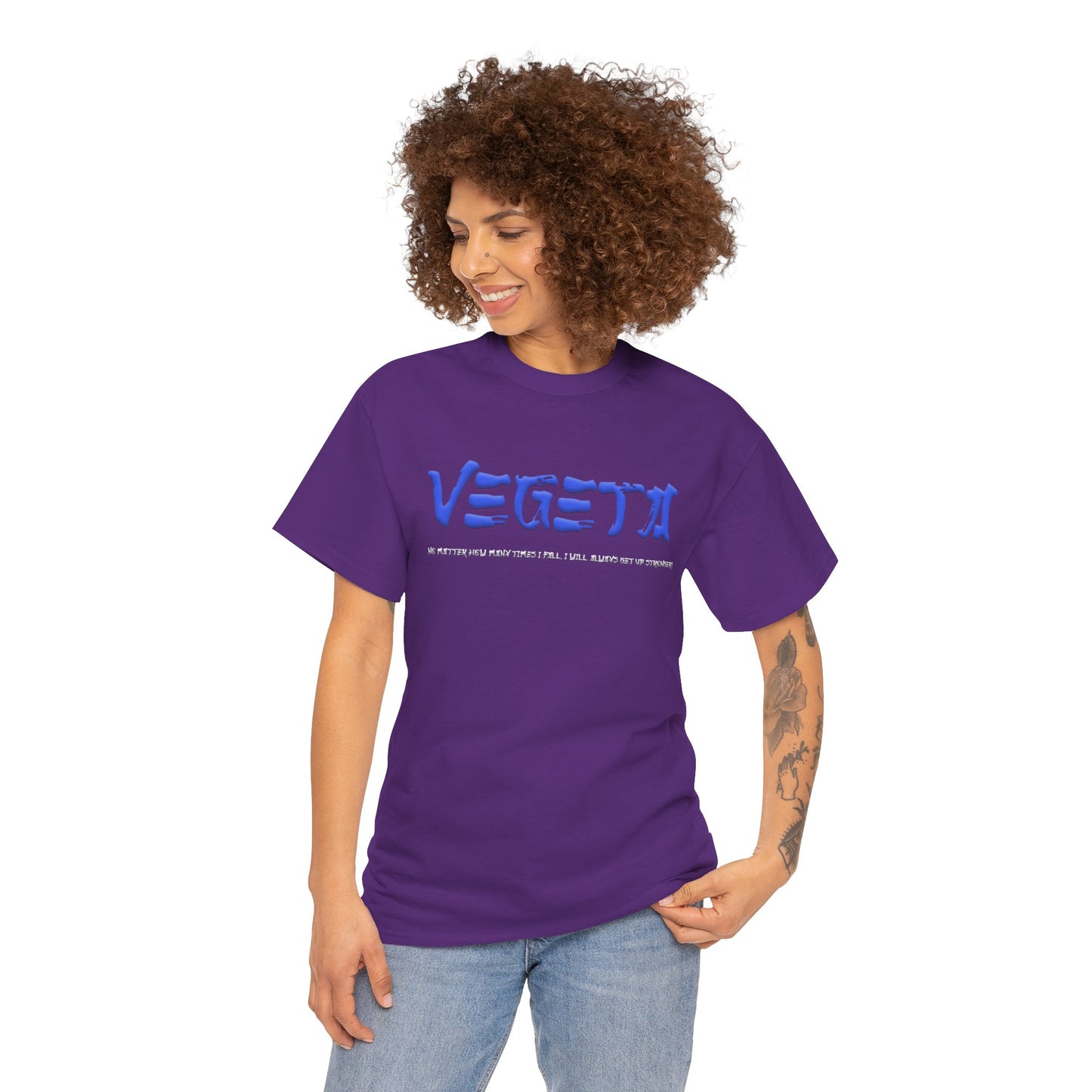 Unisex Heavy Cotton Tee  -  Vegeta