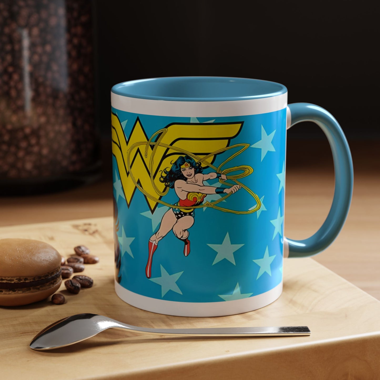 Mug de 11oz con estilos de tus superheroes- (PERSONALIZABLES)