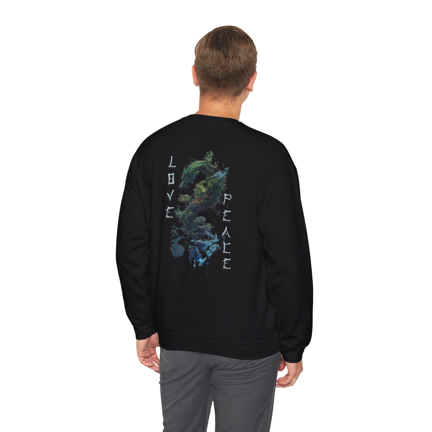 Unisex Heavy Blend™ Crewneck Sweatshirt - Dragon