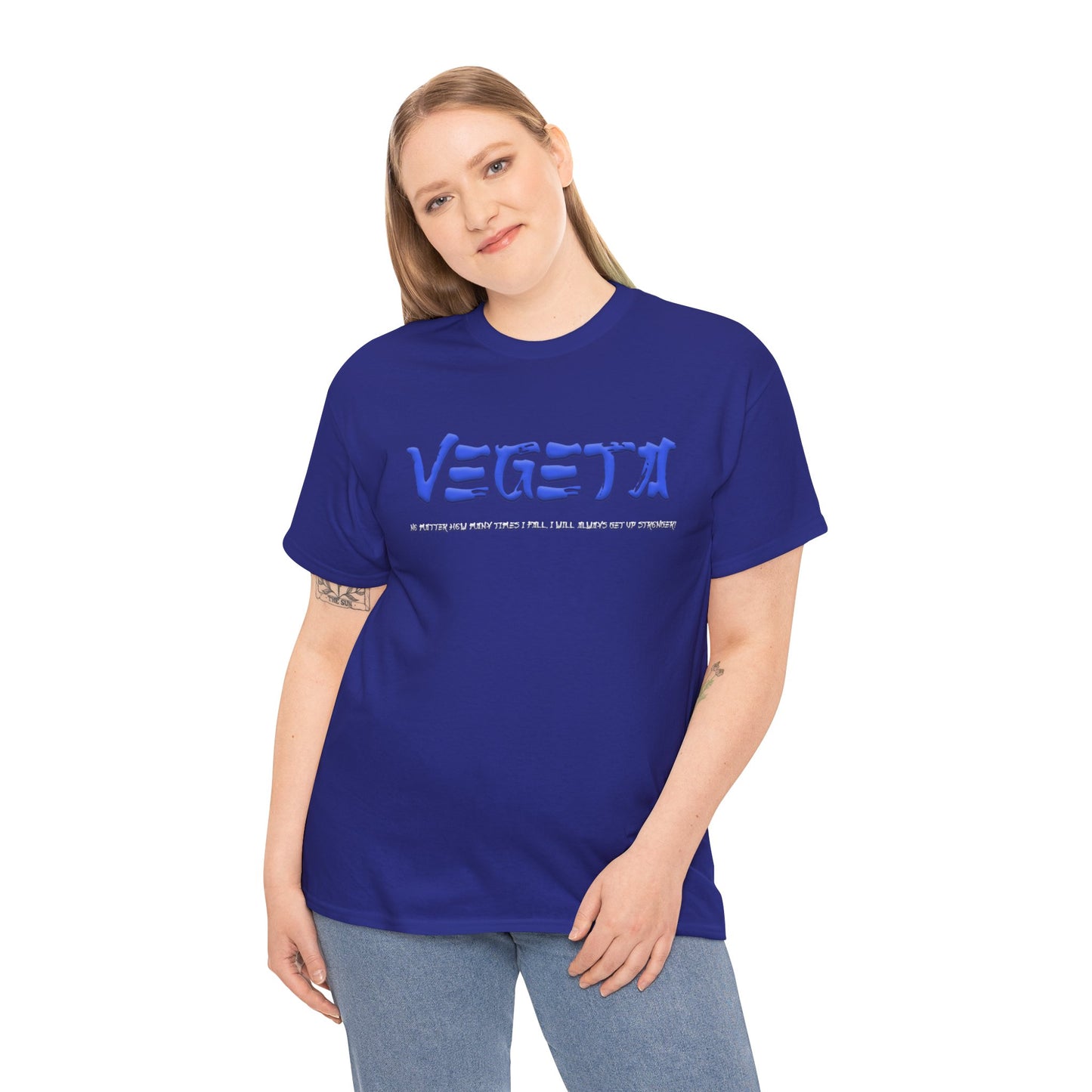 Unisex Heavy Cotton Tee  -  Vegeta