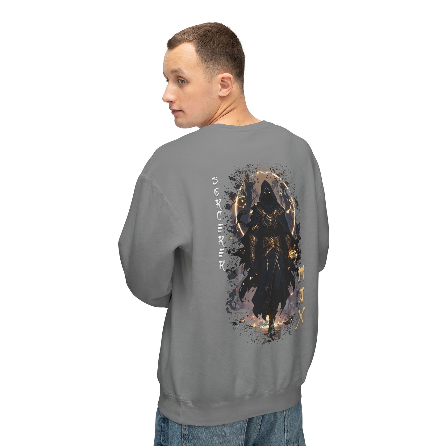 Unisex Lightweight Crewneck Sweatshirt - Sorcerer