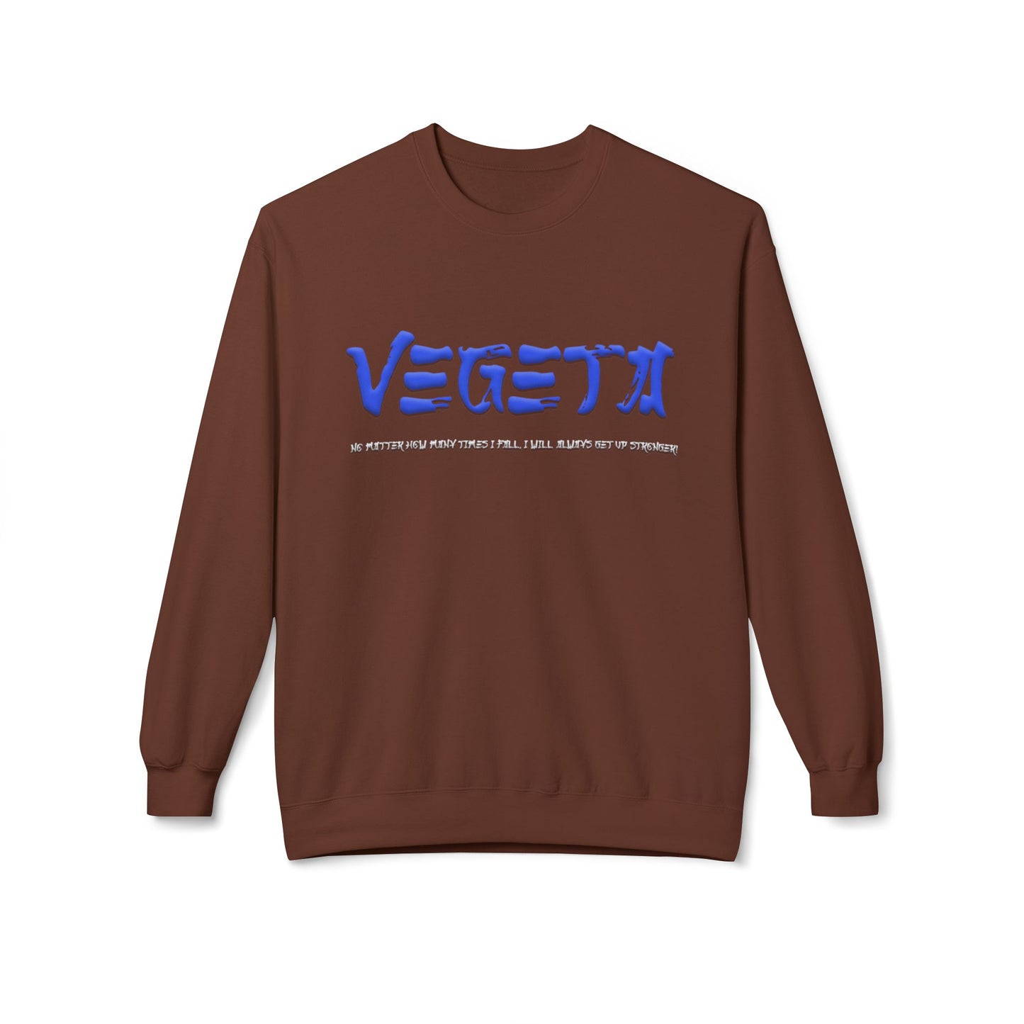 Unisex Midweight Softstyle Fleece Crewneck Sweatshirt - Vegeta