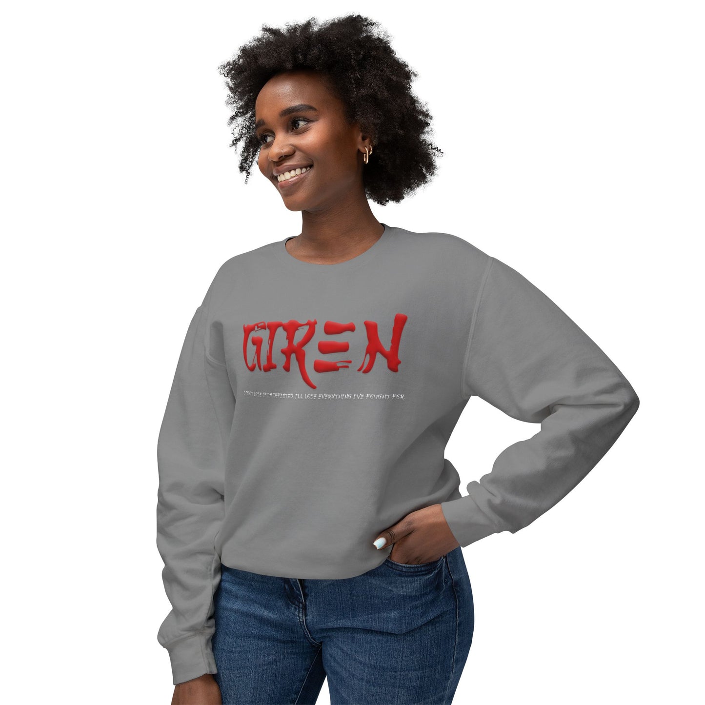 Unisex Lightweight Crewneck Sweatshirt - Giren