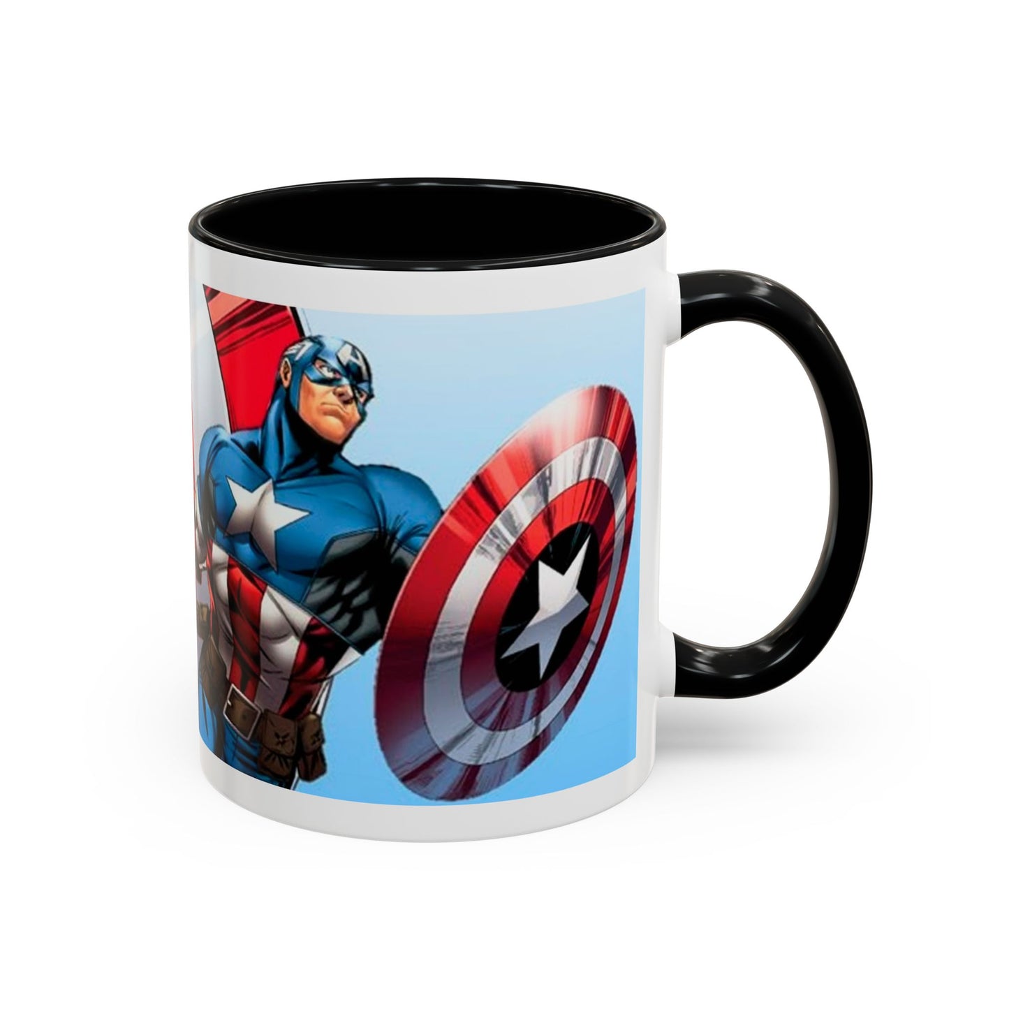 Mug de 11oz con estilos de tus superheroes- (PERSONALIZABLES)