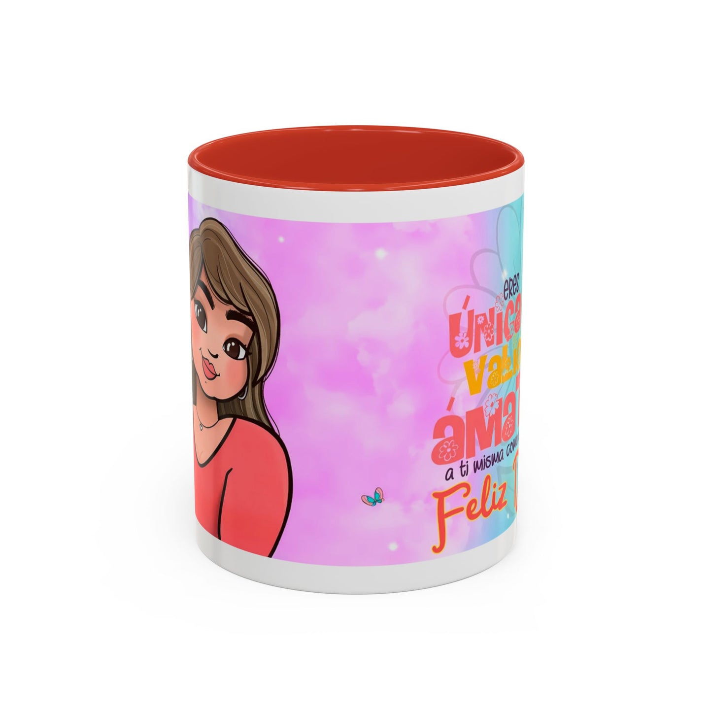 Mug de 11oz con mensajes personalizados- (PERSONALIZABLES)