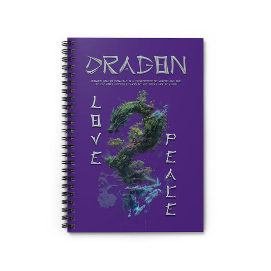 Notebook - Ruled Line - Dragon Purple