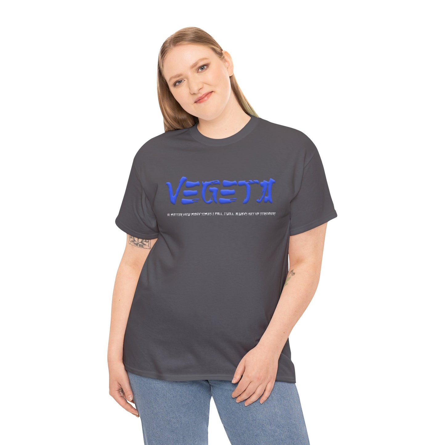 Unisex Heavy Cotton Tee  -  Vegeta