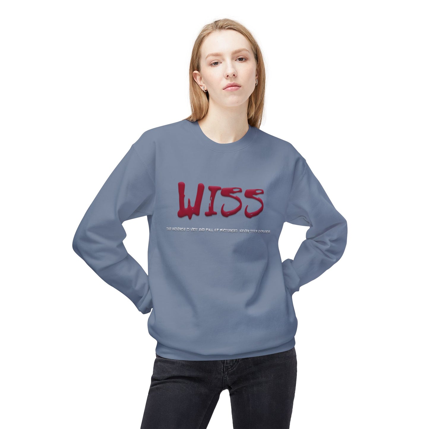 Unisex Midweight Softstyle Fleece Crewneck Sweatshirt - Wiss