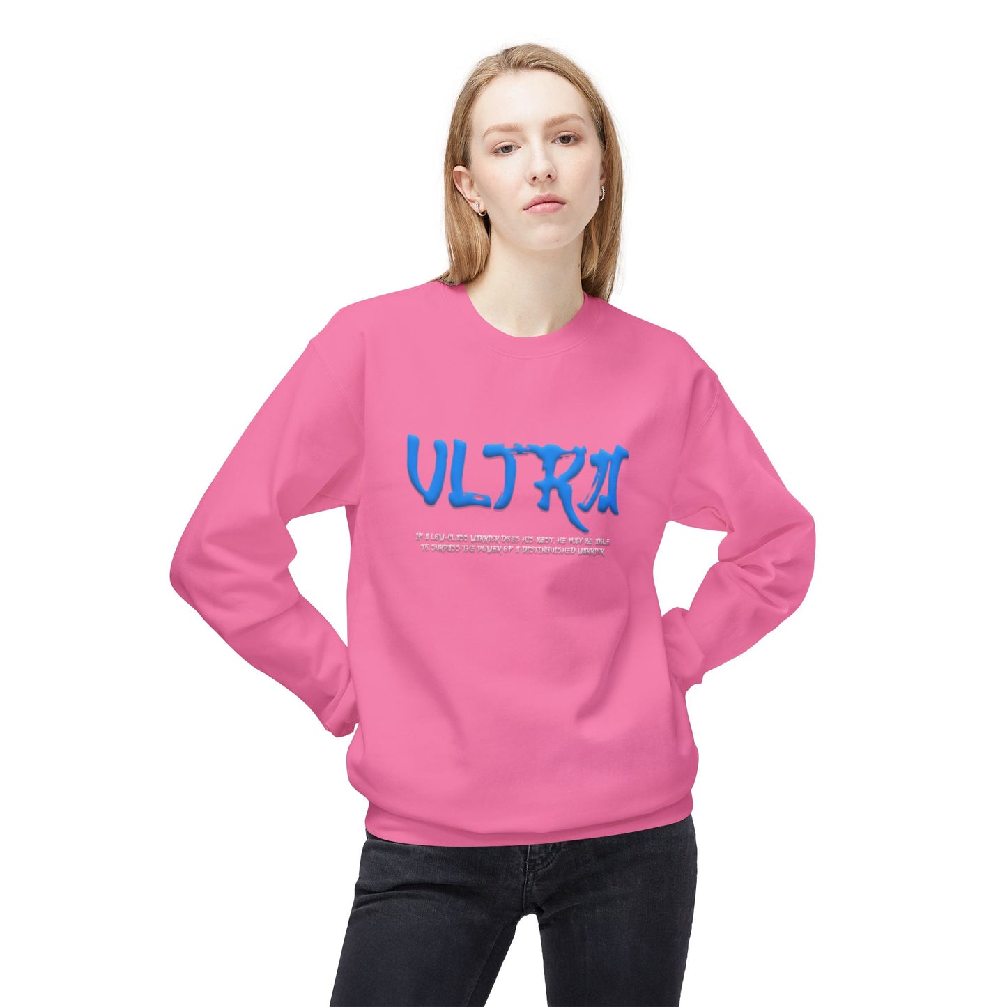 Unisex Midweight Softstyle Fleece Crewneck Sweatshirt - Ultra