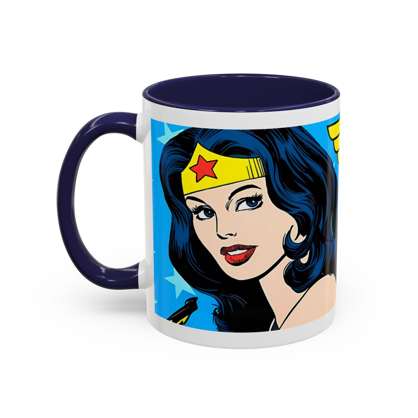Mug de 11oz con estilos de tus superheroes- (PERSONALIZABLES)