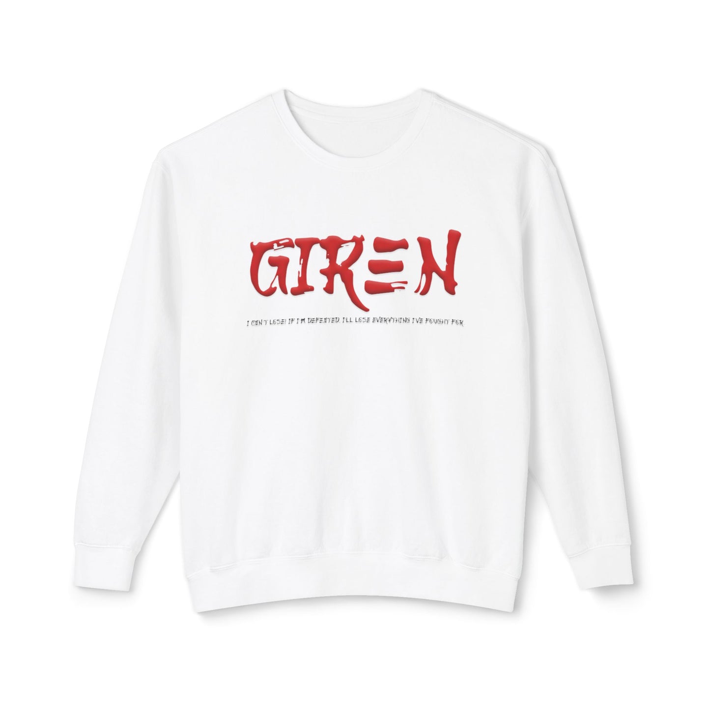 Unisex Lightweight Crewneck Sweatshirt - Giren