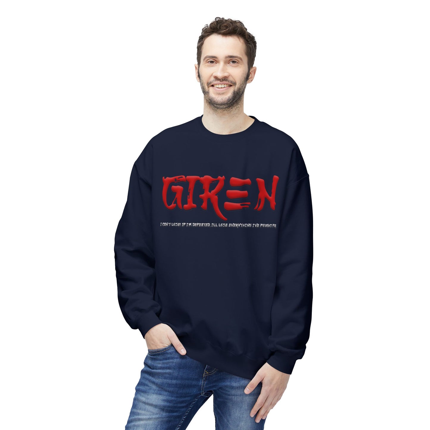 Unisex Midweight Softstyle Fleece Crewneck Sweatshirt - Giren