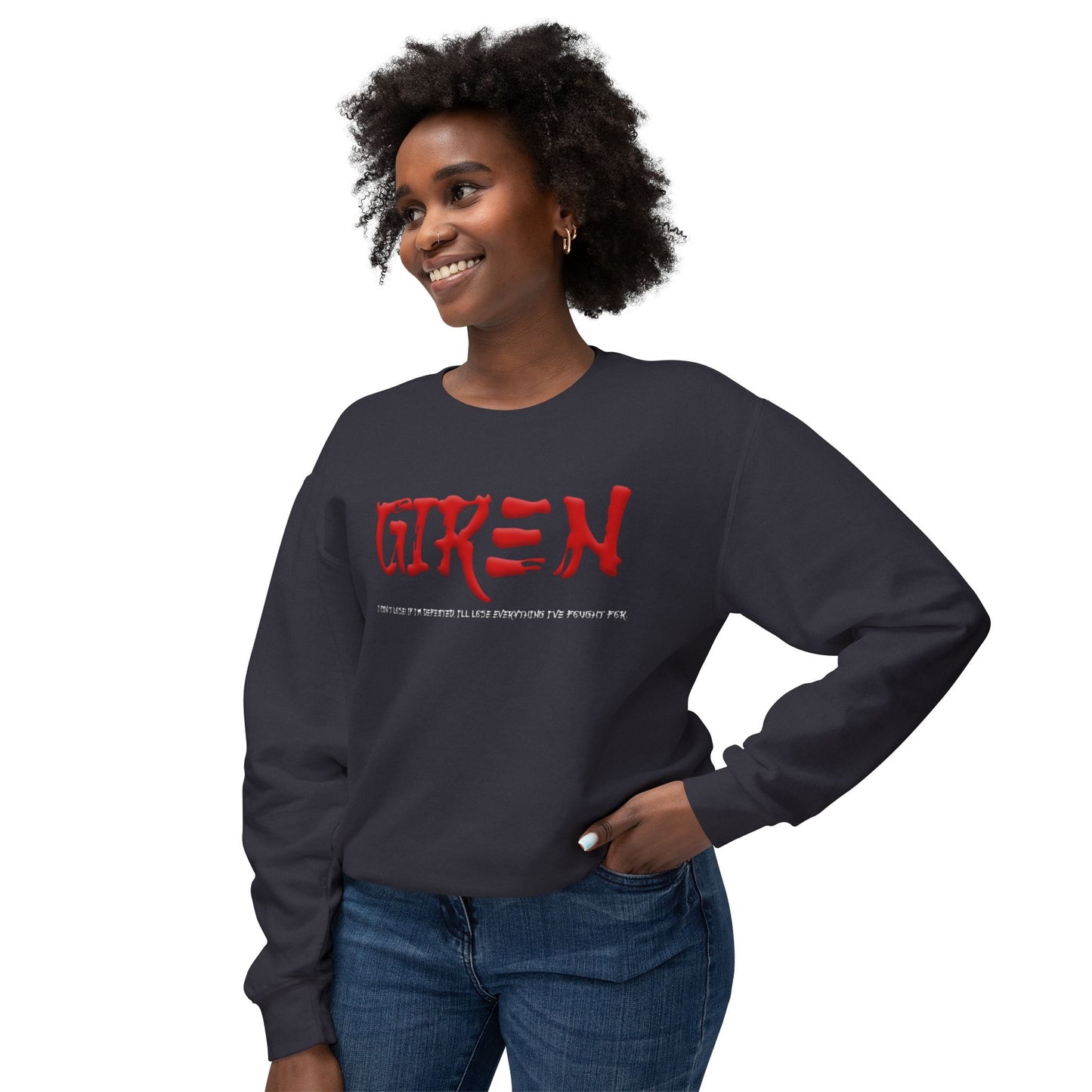 Unisex Lightweight Crewneck Sweatshirt - Giren