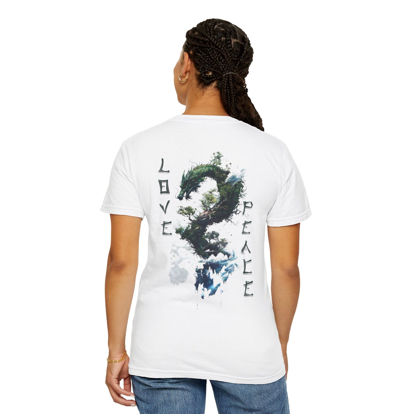 Unisex Garment-Dyed T-shirt - Dragon