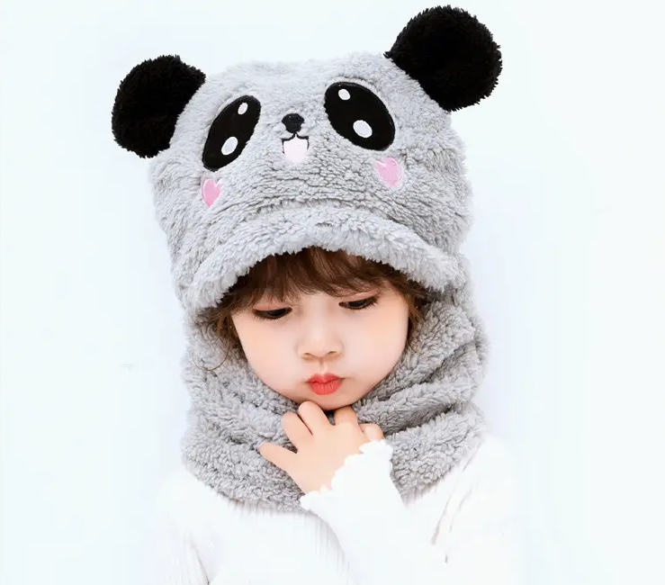 Gorro-Bufanda Infantil para niños y niñas
