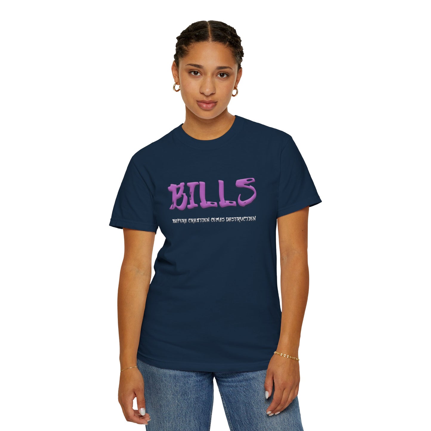 Unisex Garment-Dyed T-shirt - Bills