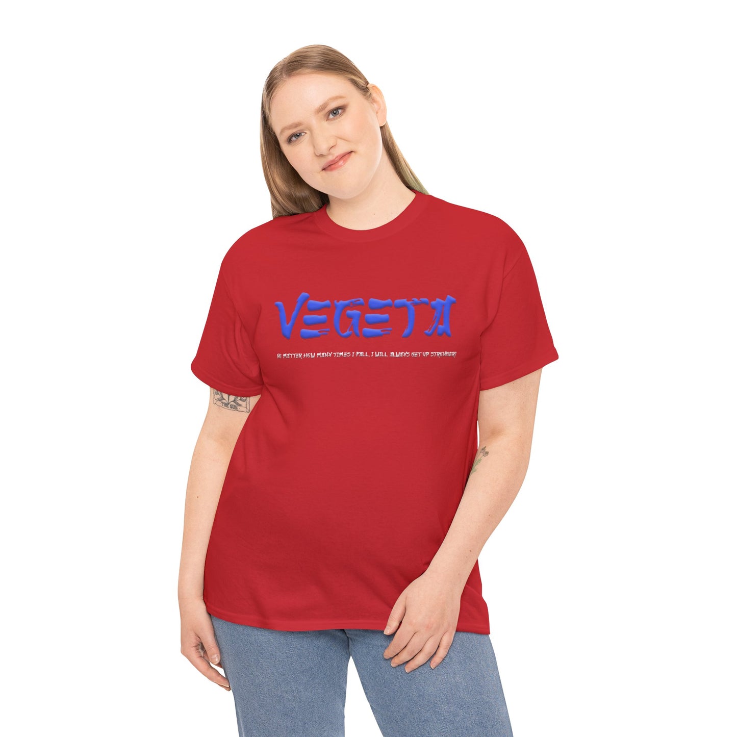 Unisex Heavy Cotton Tee  -  Vegeta