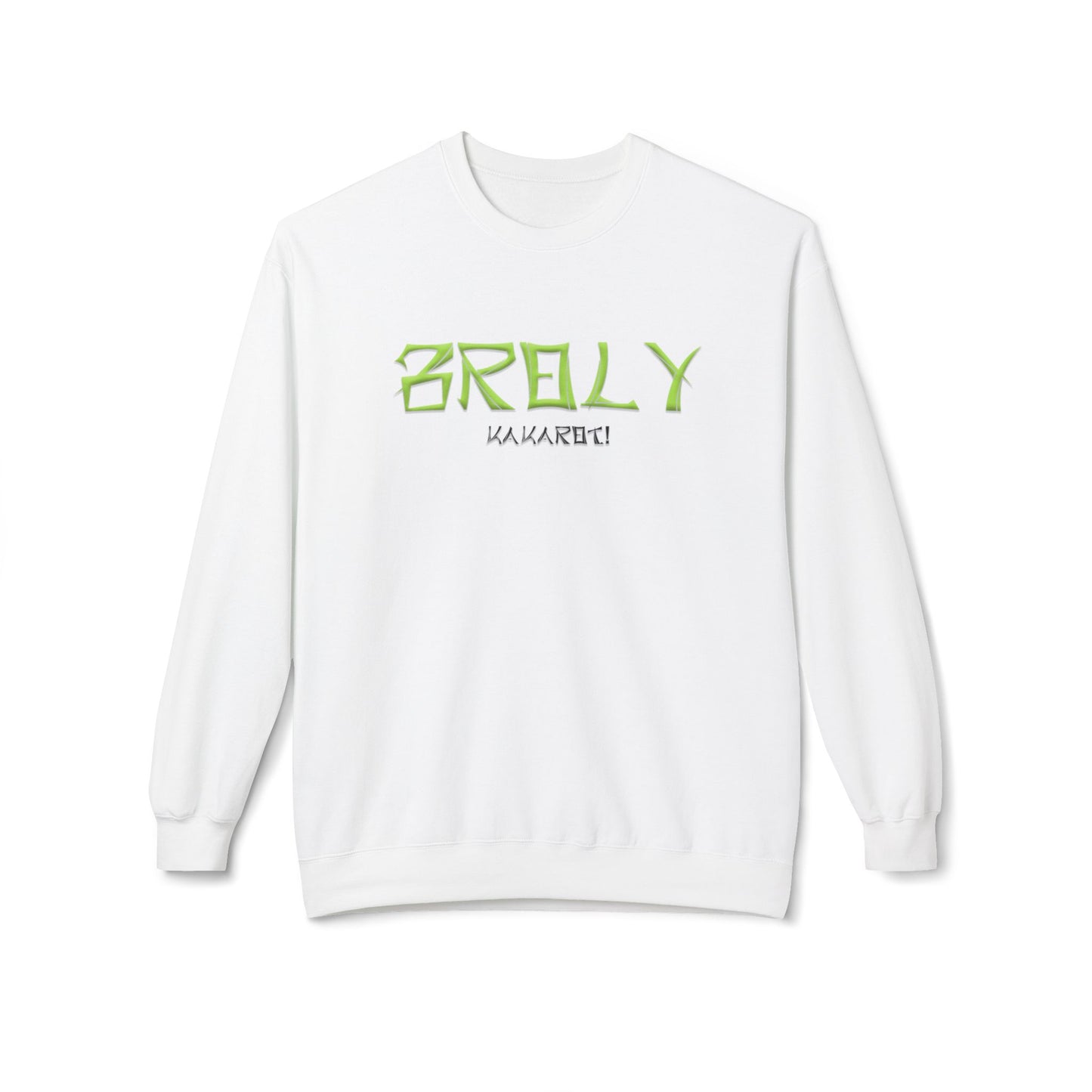 Unisex Midweight Softstyle Fleece Crewneck Sweatshirt - Broly