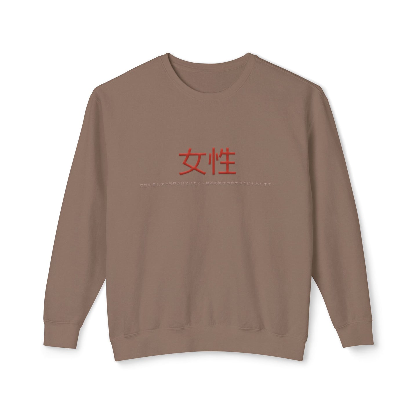 Unisex Lightweight Crewneck Sweatshirt - Women