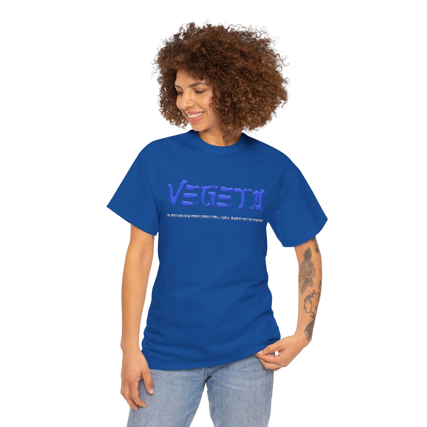 Unisex Heavy Cotton Tee  -  Vegeta