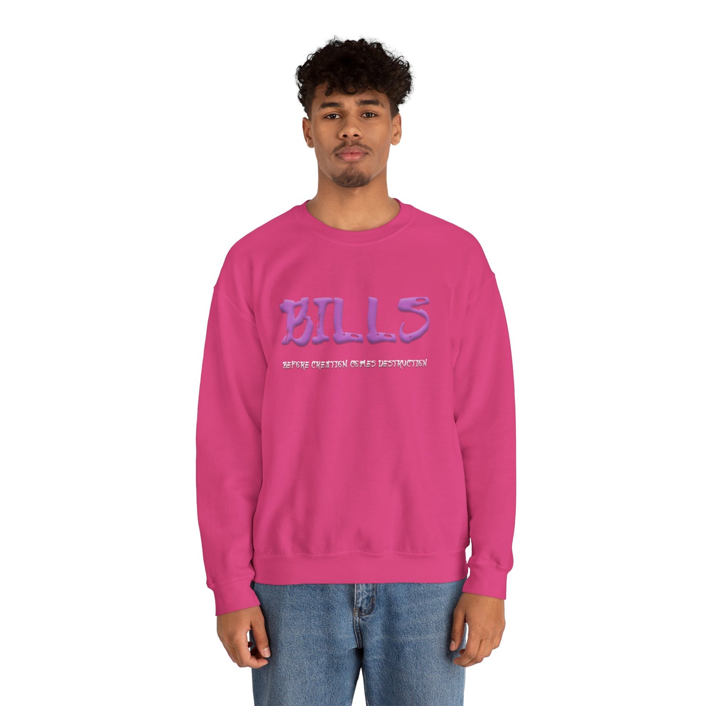 Unisex Heavy Blend™ Crewneck Sweatshirt - Bills