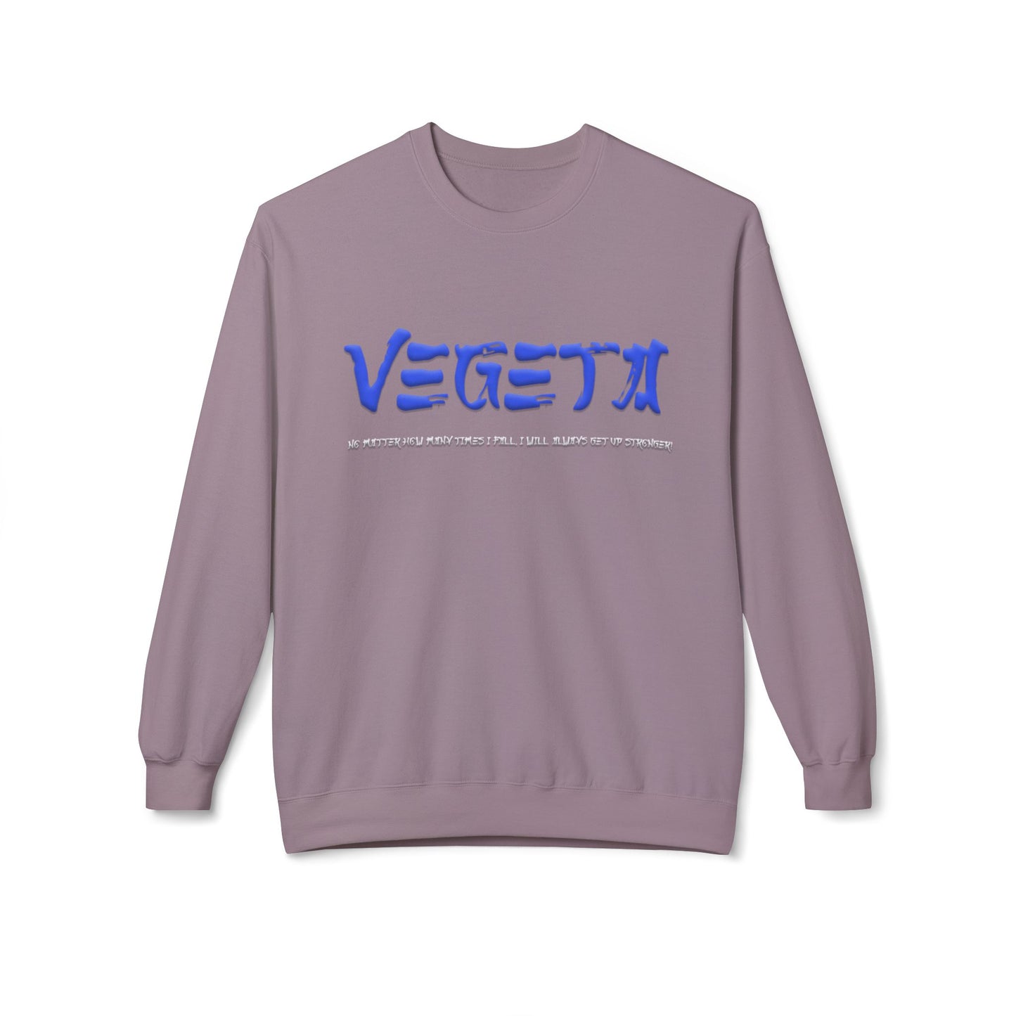 Unisex Midweight Softstyle Fleece Crewneck Sweatshirt - Vegeta