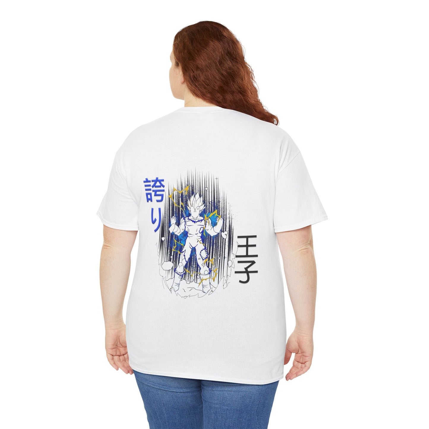 Unisex Heavy Cotton Tee  -  Vegeta