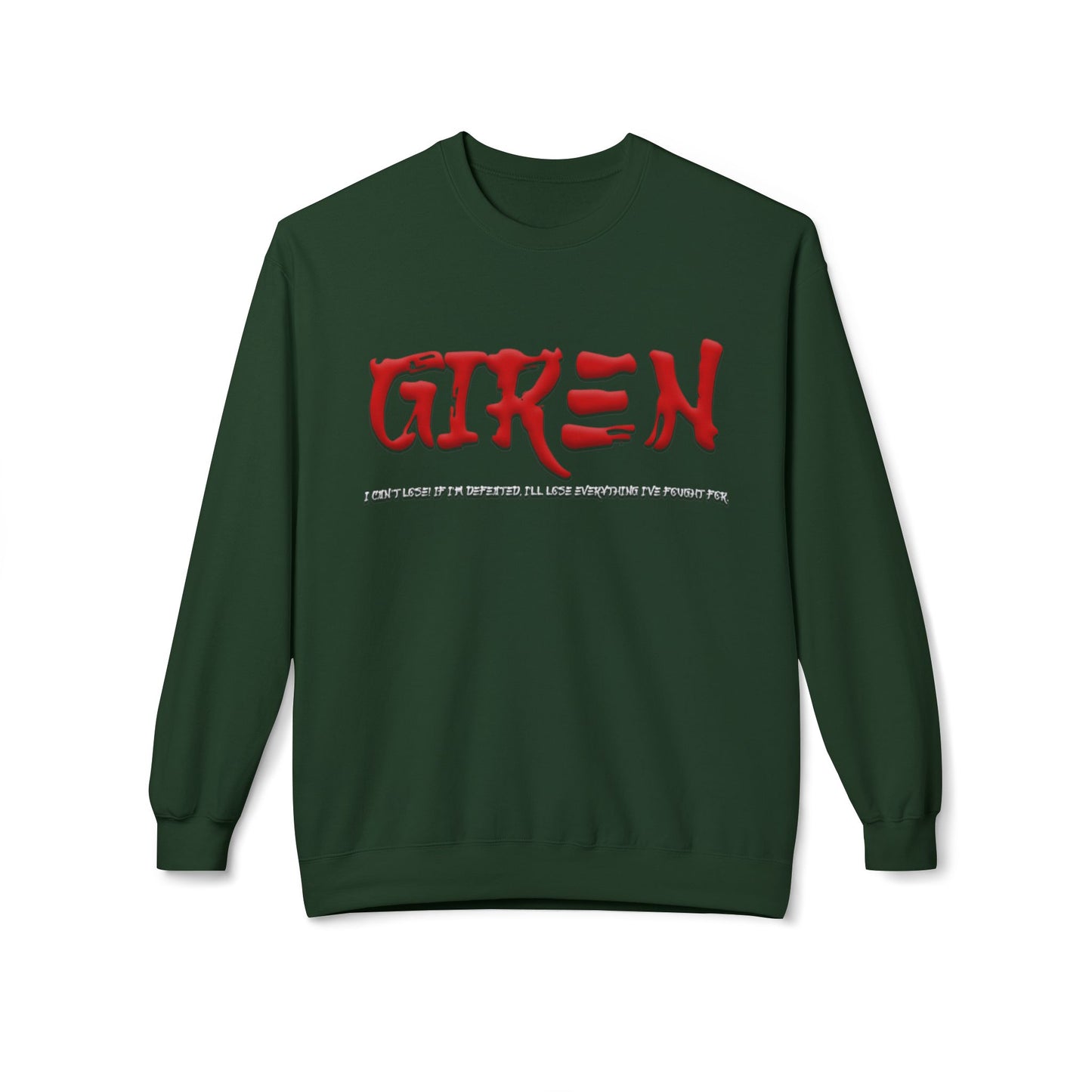 Unisex Midweight Softstyle Fleece Crewneck Sweatshirt - Giren