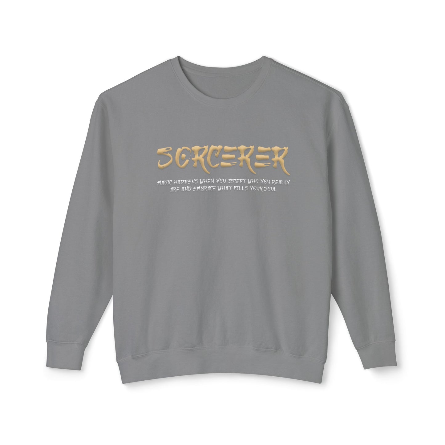 Unisex Lightweight Crewneck Sweatshirt - Sorcerer