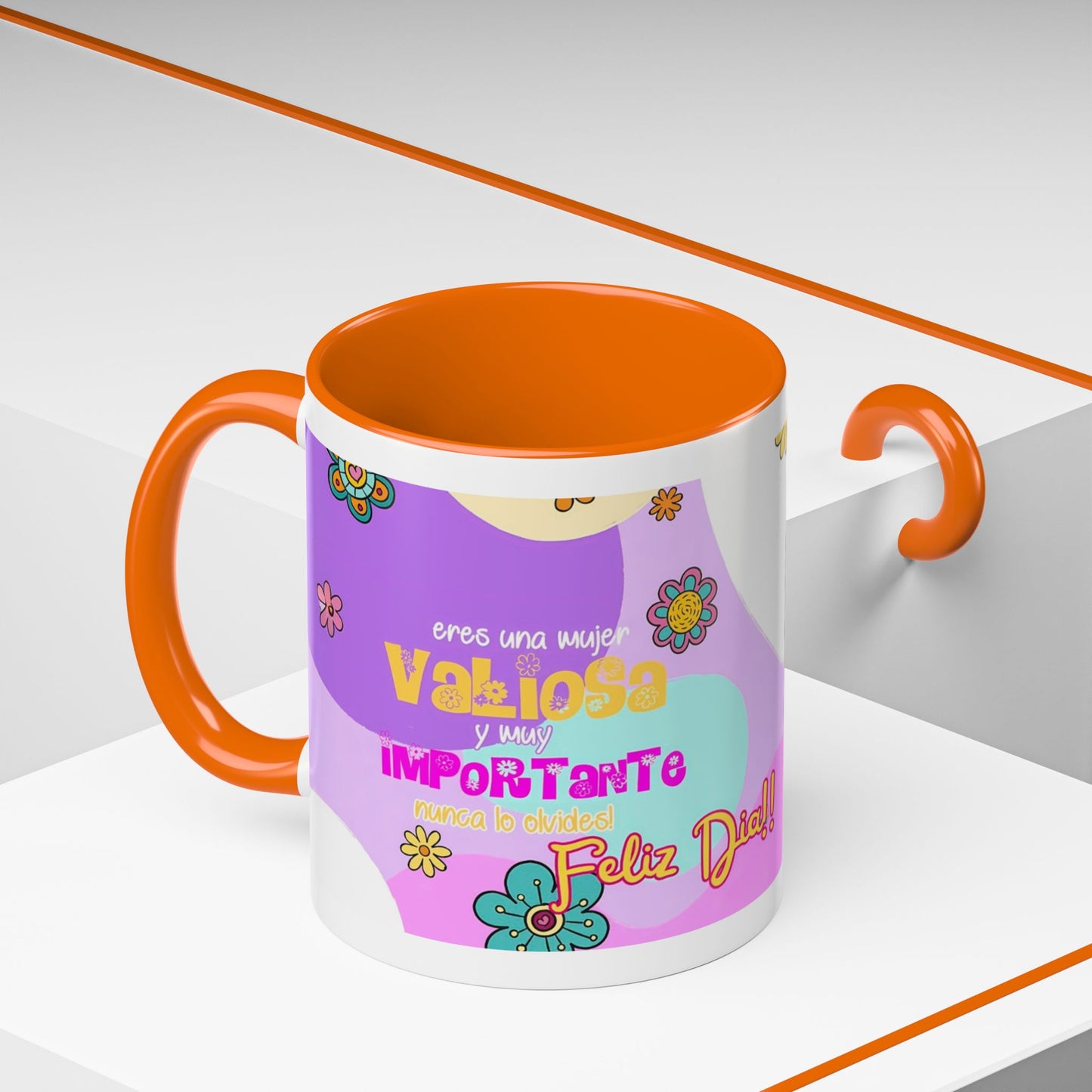 Mug de 11oz con mensajes personalizados - (PERSONALIZABLES)
