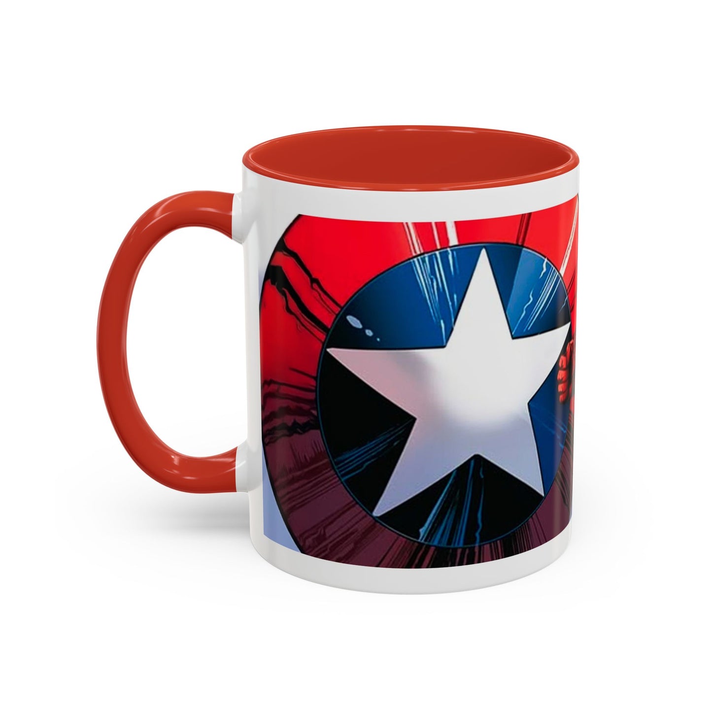 Mug de 11oz con estilos de tus superheroes- (PERSONALIZABLES)