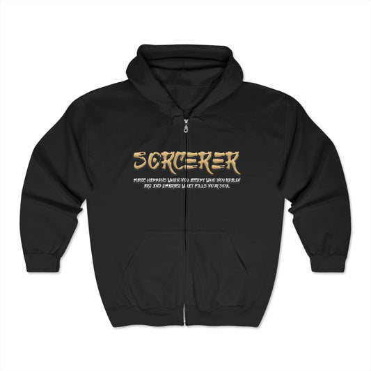 Unisex Heavy Blend™ Full Zip Hooded Sweatshirt - Sorcerer