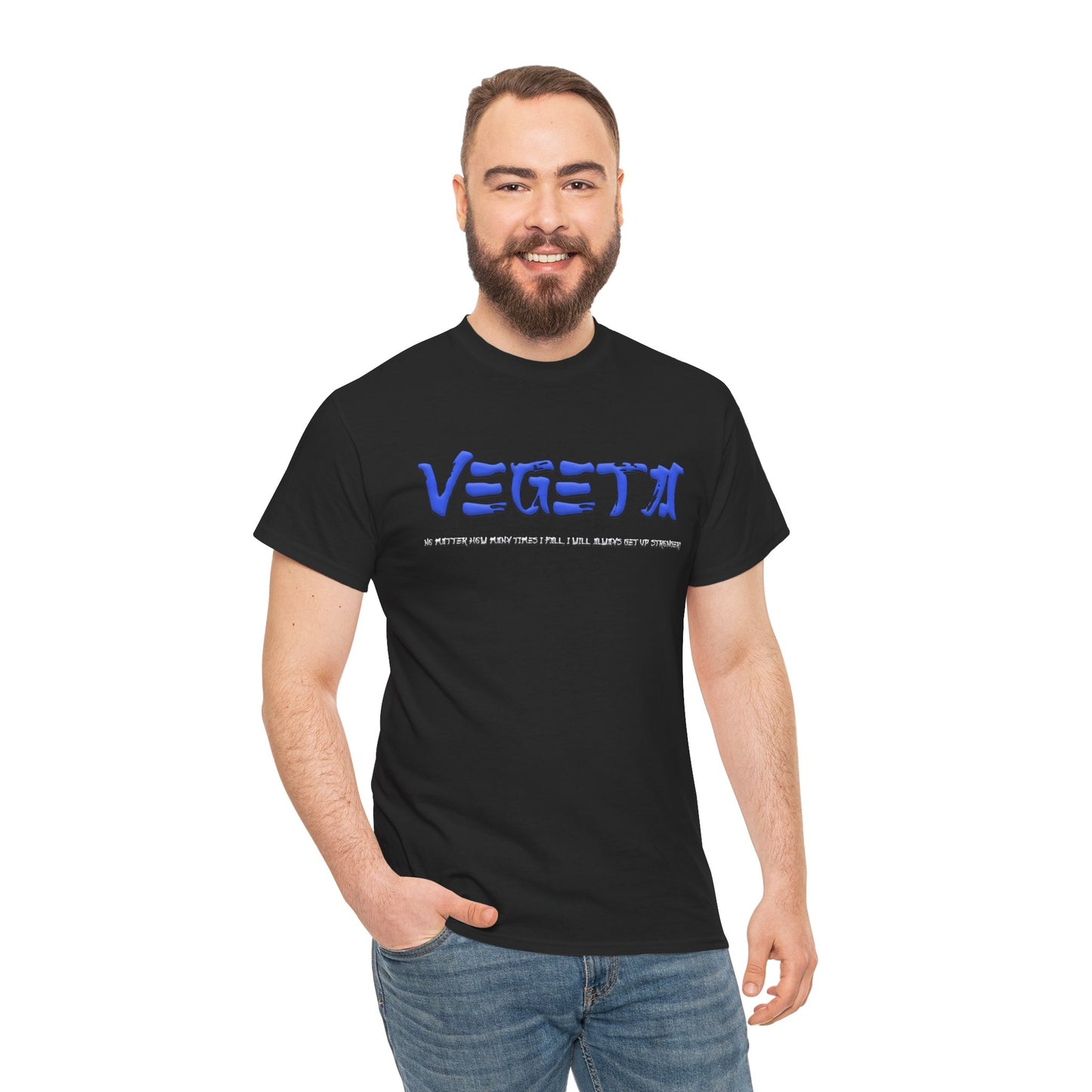 Unisex Heavy Cotton Tee  -  Vegeta