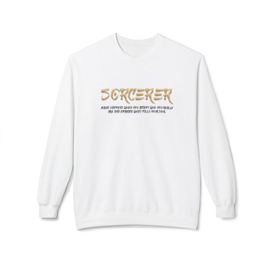Unisex Midweight Softstyle Fleece Crewneck Sweatshirt - Sorcerer