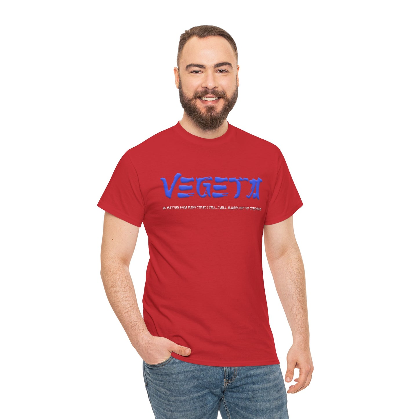 Unisex Heavy Cotton Tee  -  Vegeta