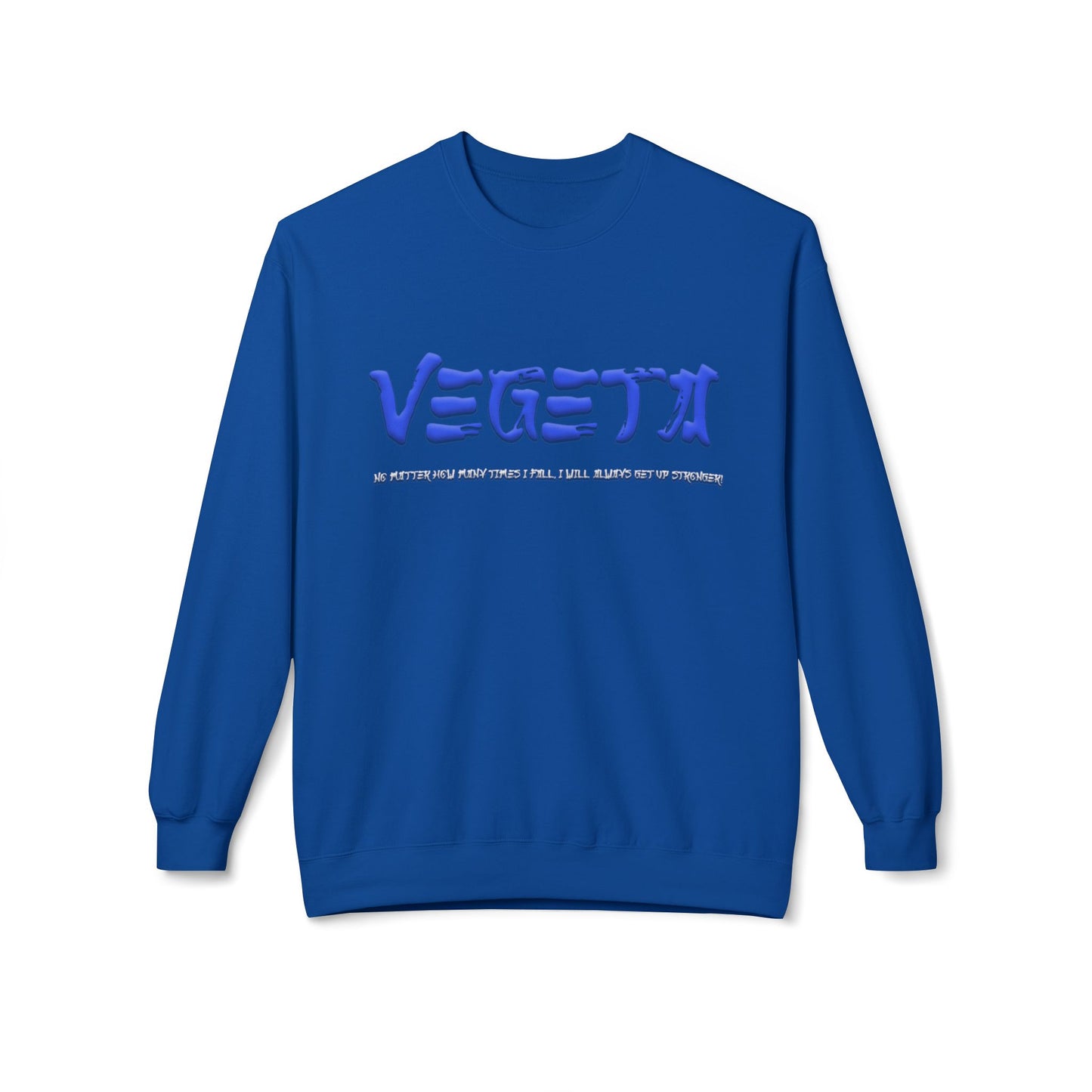 Unisex Midweight Softstyle Fleece Crewneck Sweatshirt - Vegeta