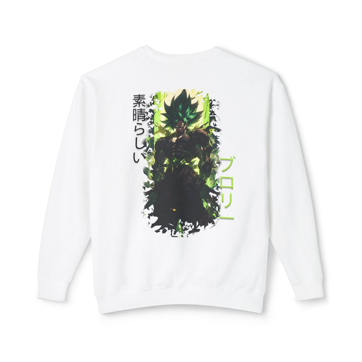 Unisex Lightweight Crewneck Sweatshirt - Broly