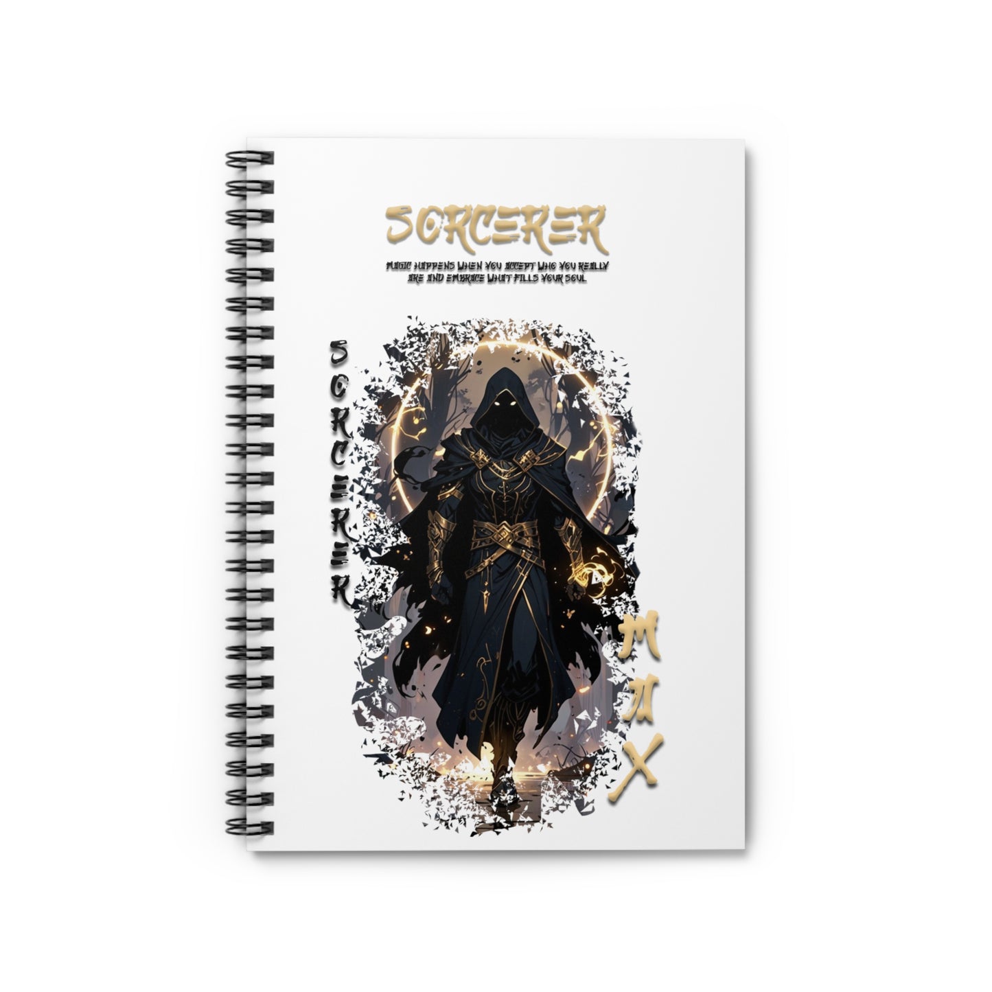 Spiral Notebook - Ruled Line - Sorcerer