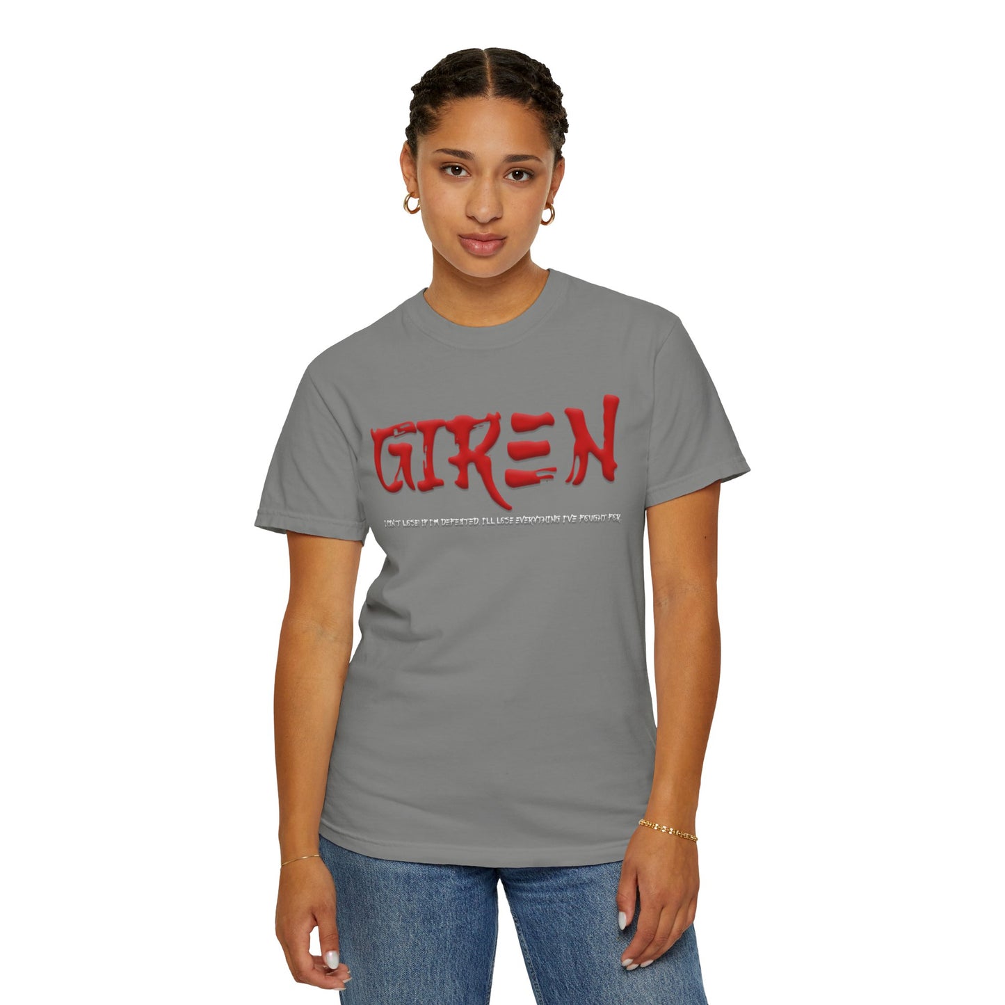 Unisex Garment-Dyed T-shirt - Giren