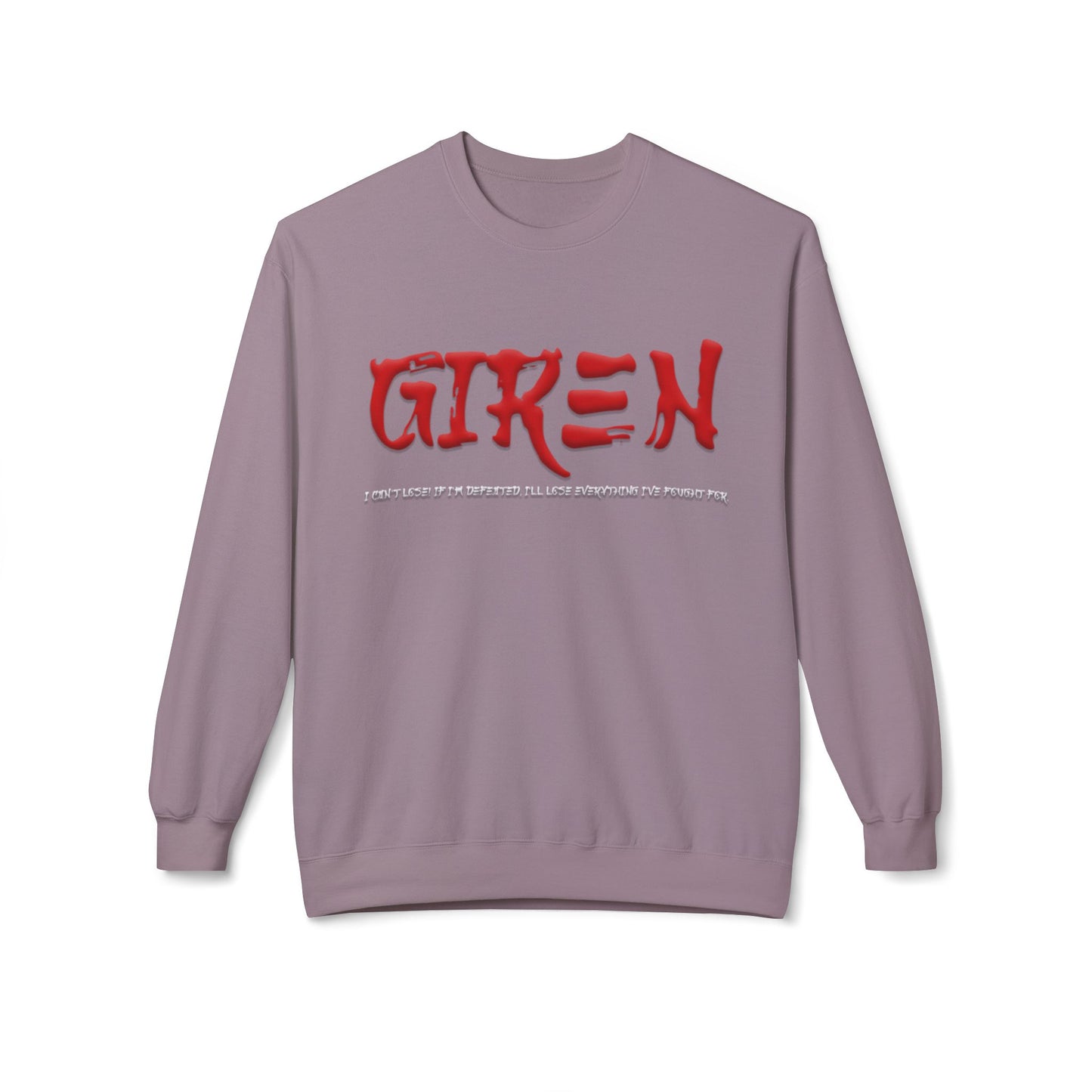Unisex Midweight Softstyle Fleece Crewneck Sweatshirt - Giren