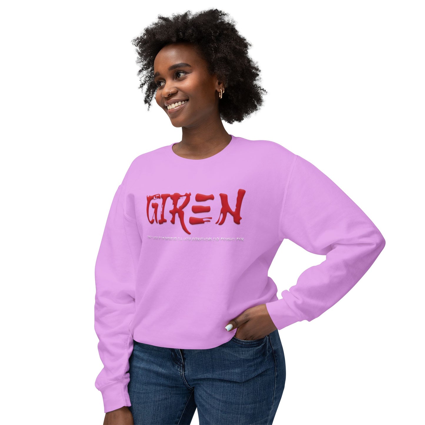 Unisex Lightweight Crewneck Sweatshirt - Giren