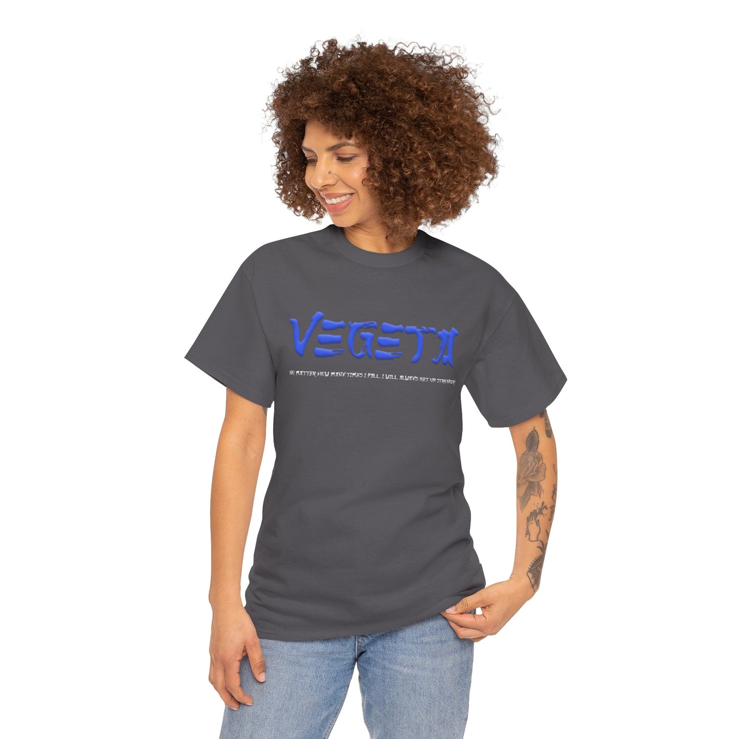 Unisex Heavy Cotton Tee  -  Vegeta