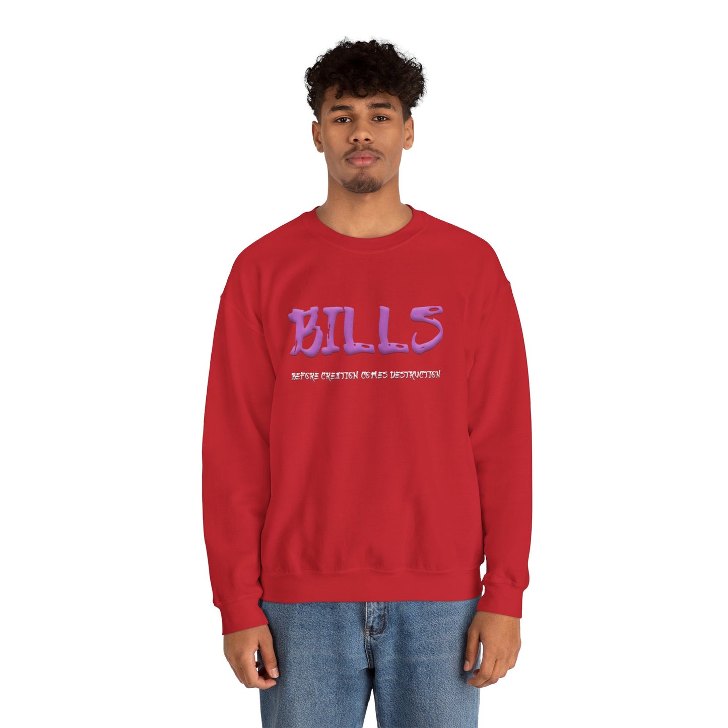 Unisex Heavy Blend™ Crewneck Sweatshirt - Bills