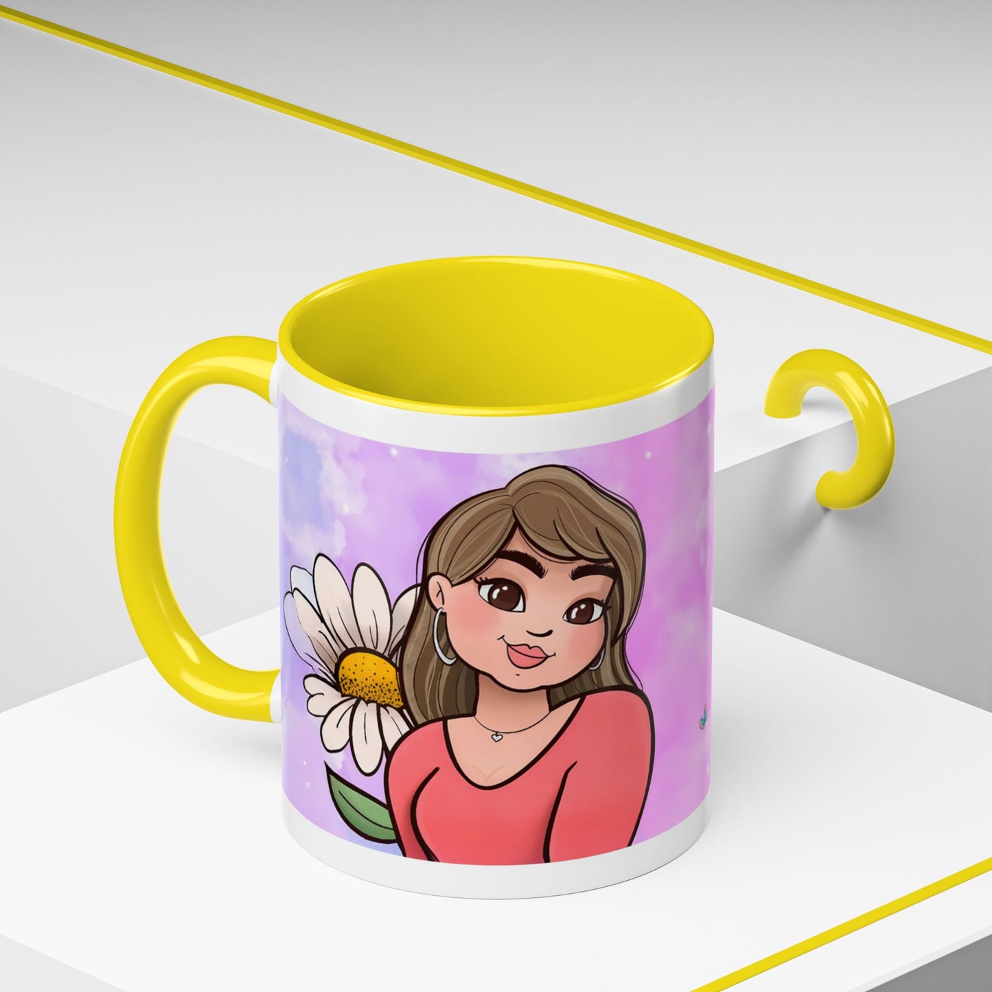 Mug de 11oz con mensajes personalizados- (PERSONALIZABLES)