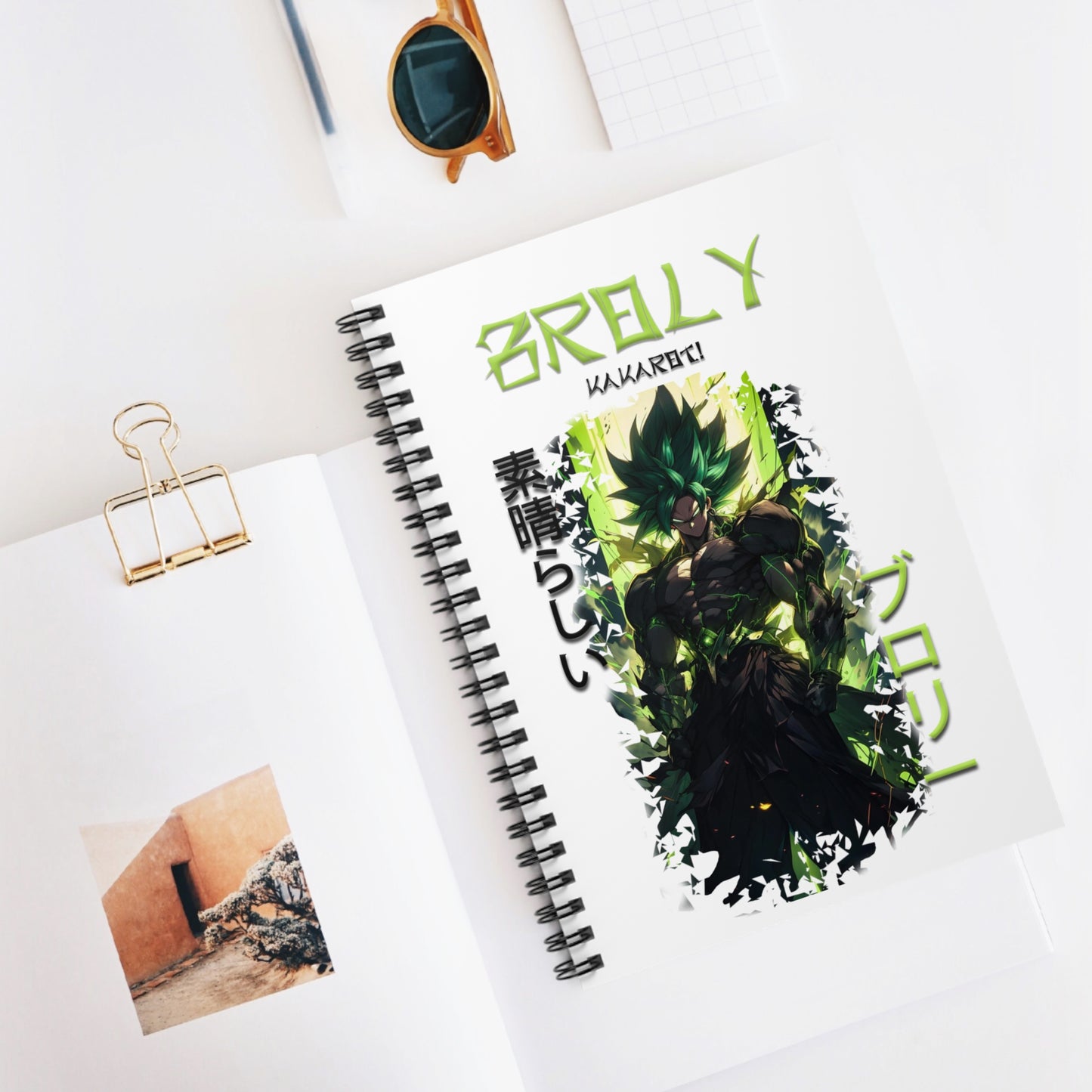 Spiral Notebook - Ruled Line - Broly