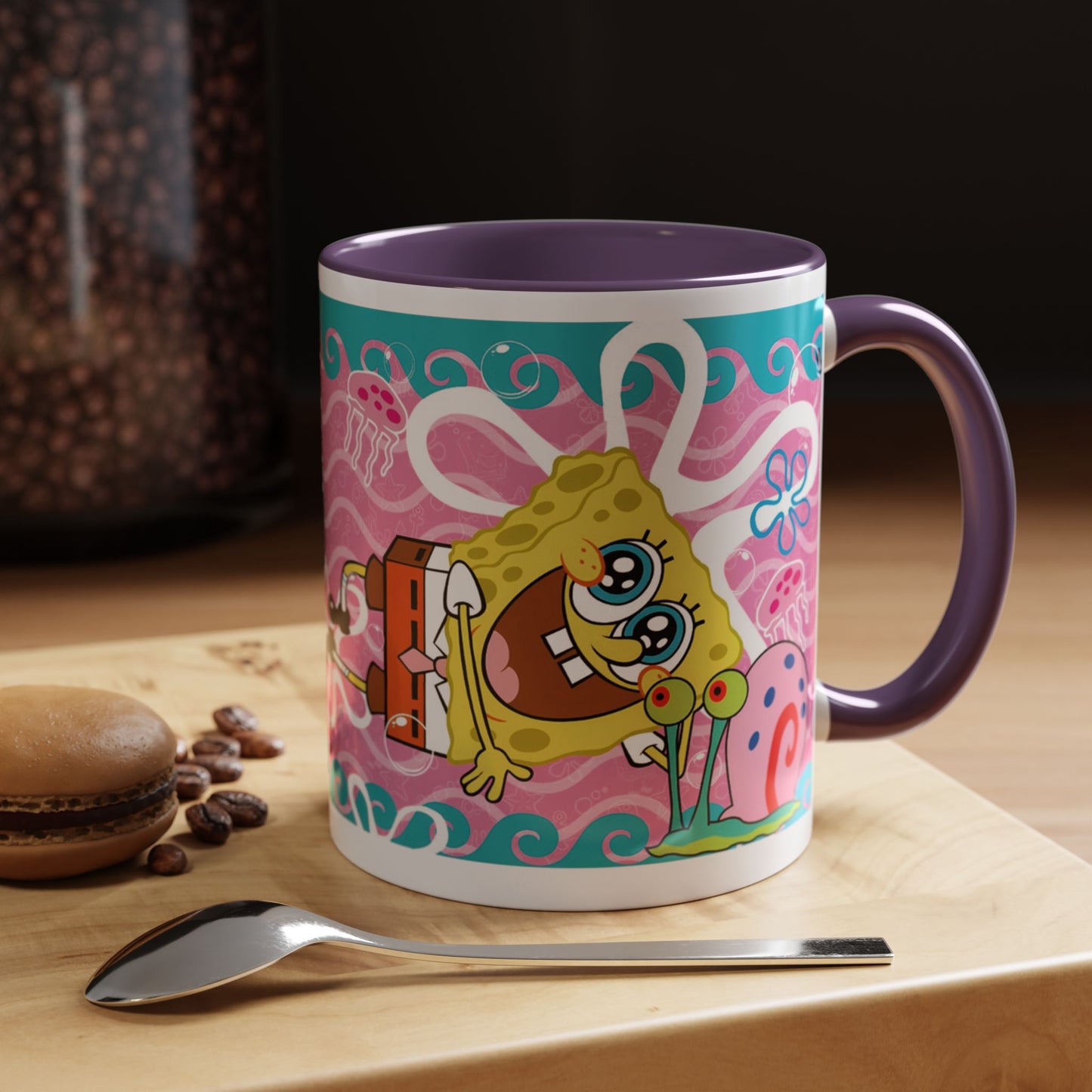Mug de 11oz con estilos de tus personajes animados - (PERSONALIZABLES)