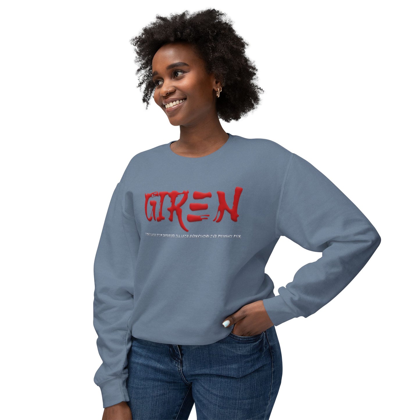 Unisex Lightweight Crewneck Sweatshirt - Giren