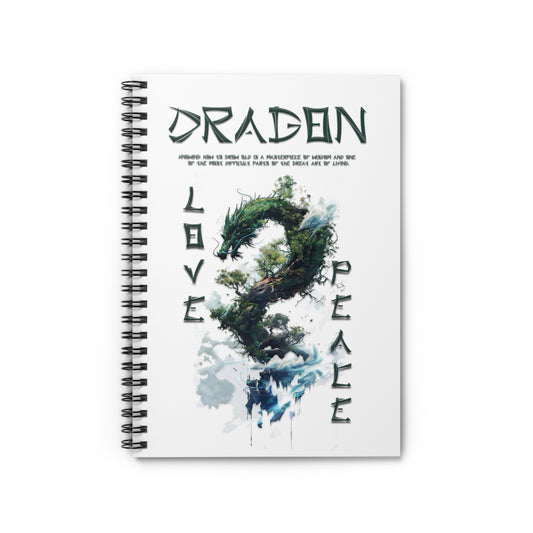 Spiral Notebook - Ruled Line - Dragon