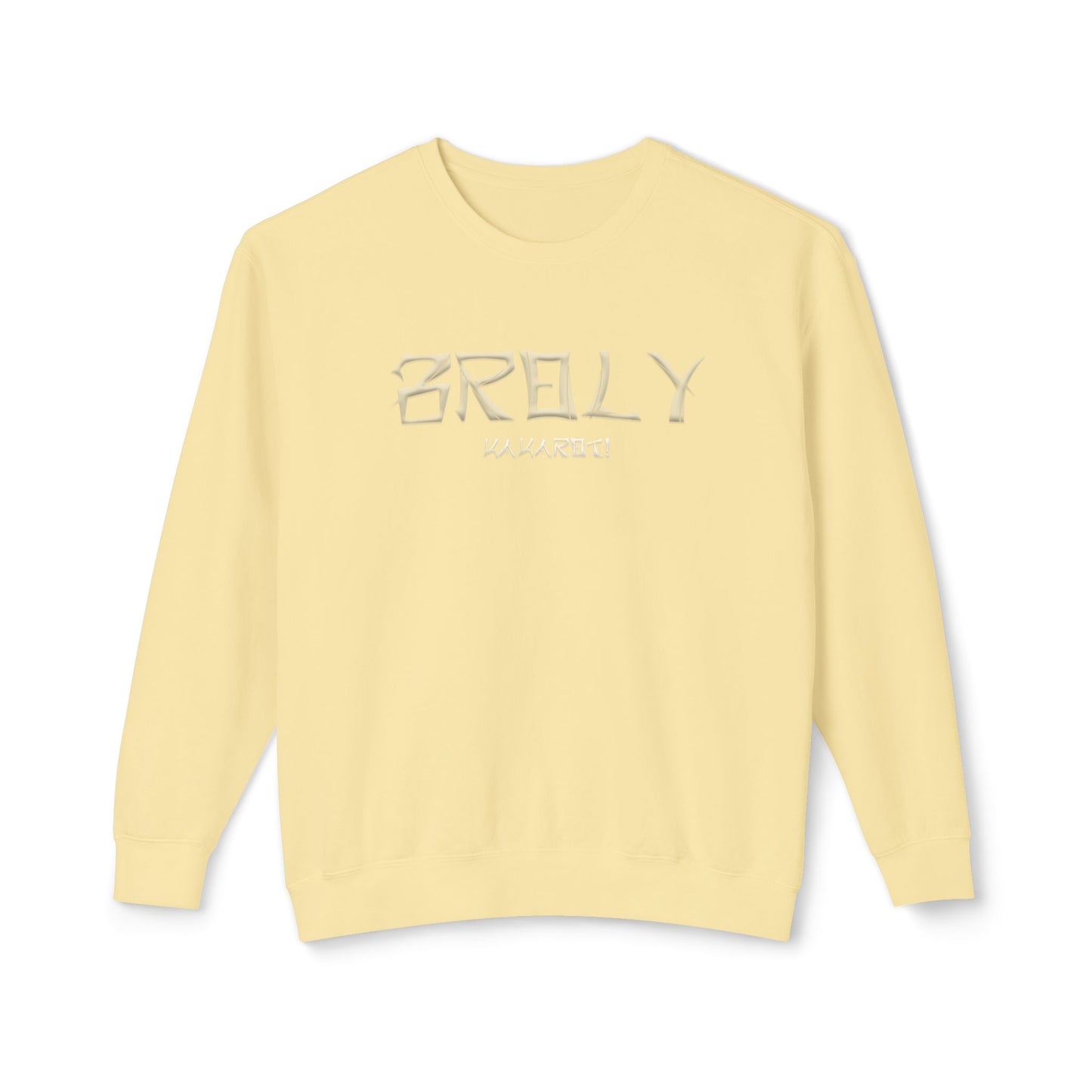 Unisex Lightweight Crewneck Sweatshirt - Broly