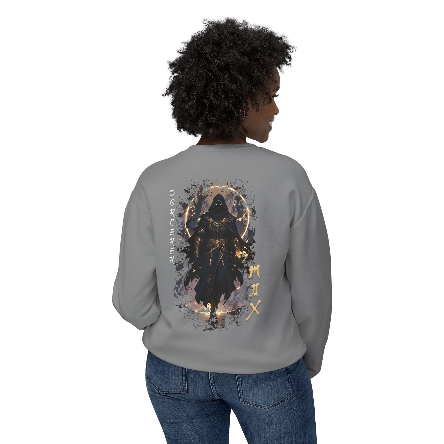 Unisex Lightweight Crewneck Sweatshirt - Sorcerer